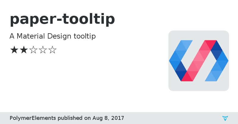 paper-tooltip - Vaadin Add-on Directory