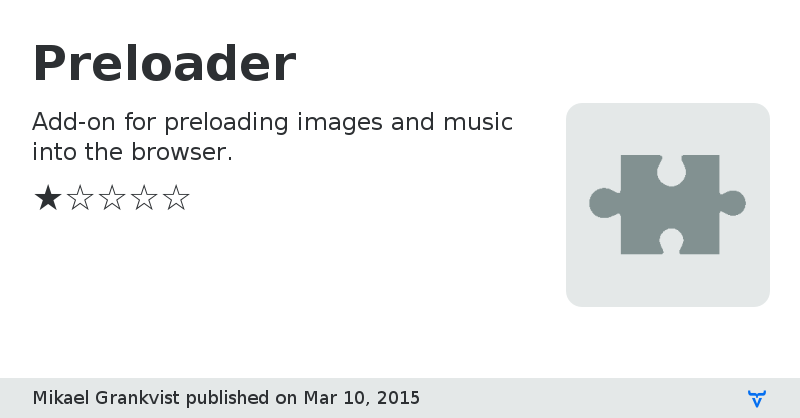 Preloader - Vaadin Add-on Directory