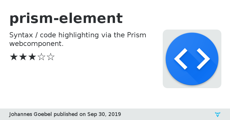 prism-element - Vaadin Add-on Directory