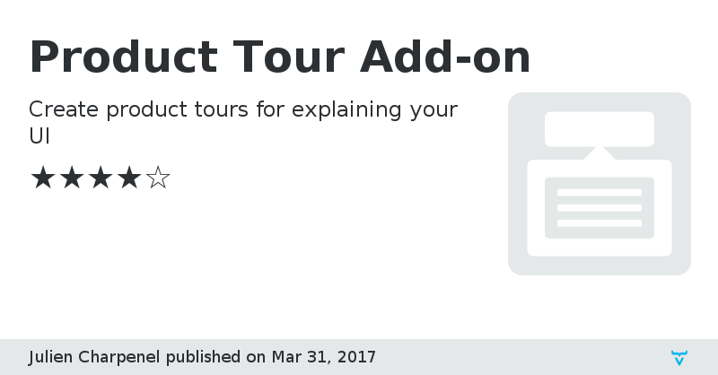 Product Tour Add-on - Vaadin Add-on Directory