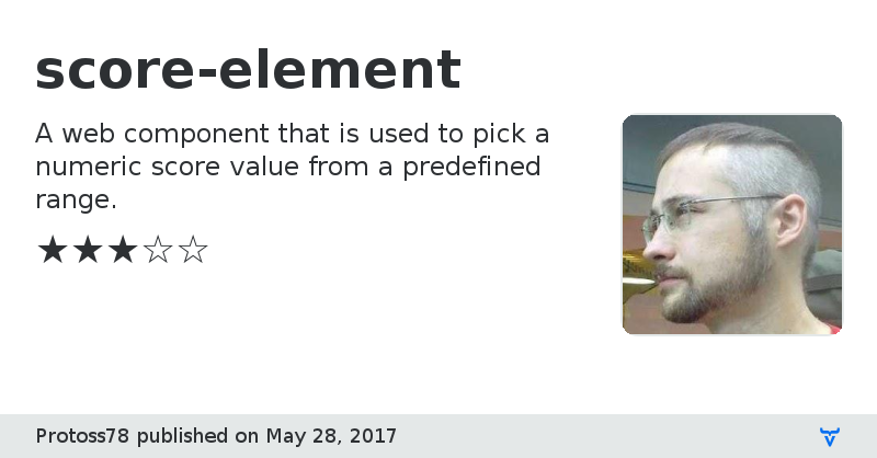score-element - Vaadin Add-on Directory
