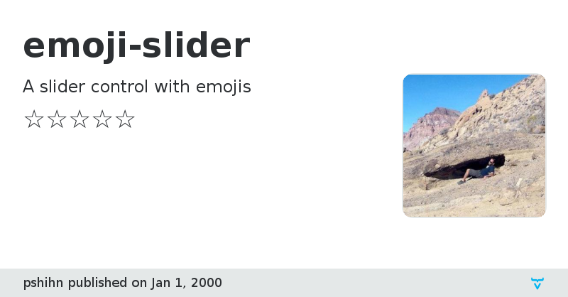 emoji-slider - Vaadin Add-on Directory