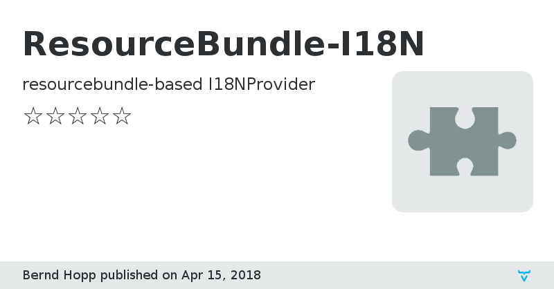 ResourceBundle-I18N - Vaadin Add-on Directory