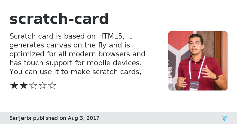 scratch-card - Vaadin Add-on Directory