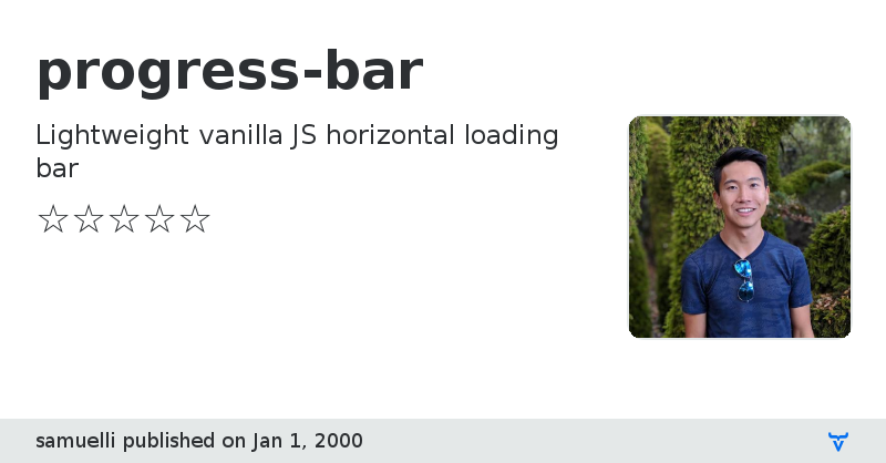 progress-bar - Vaadin Add-on Directory