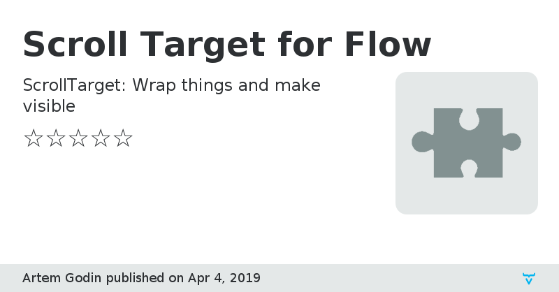 Scroll Target for Flow - Vaadin Add-on Directory