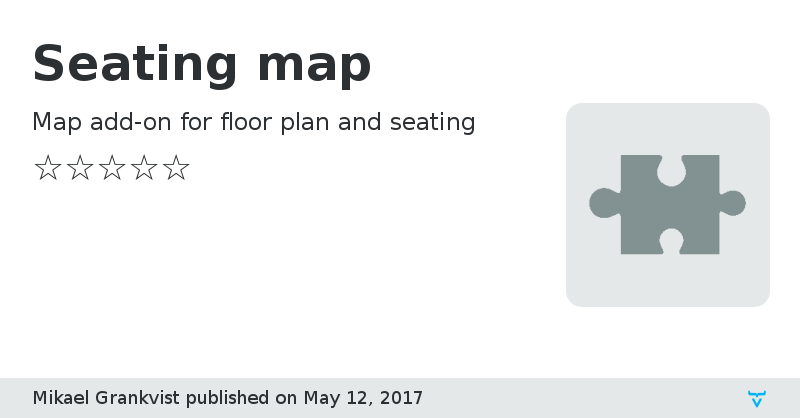 Seating map - Vaadin Add-on Directory