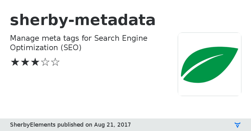 sherby-metadata - Vaadin Add-on Directory