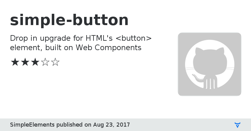 simple-button - Vaadin Add-on Directory