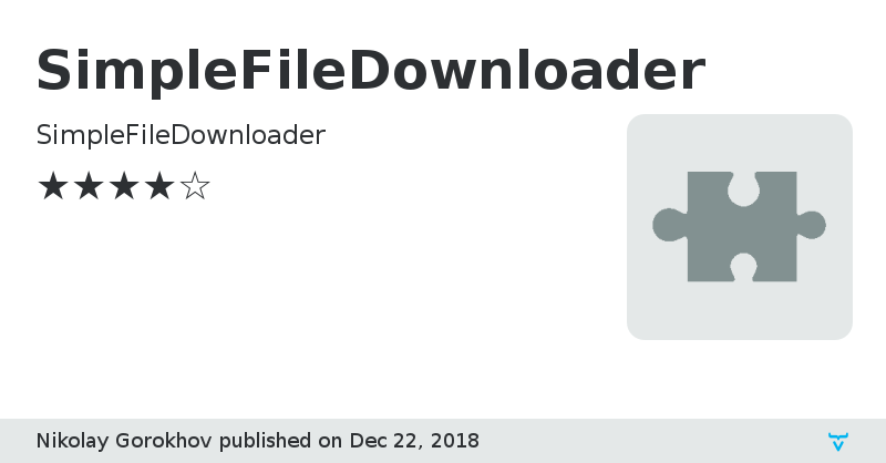 SimpleFileDownloader - Vaadin Add-on Directory