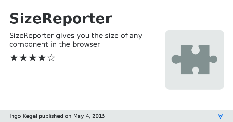 SizeReporter - Vaadin Add-on Directory