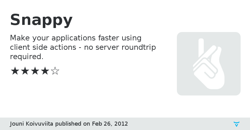 Snappy - Vaadin Add-on Directory