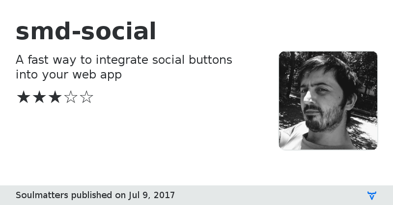 smd-social - Vaadin Add-on Directory