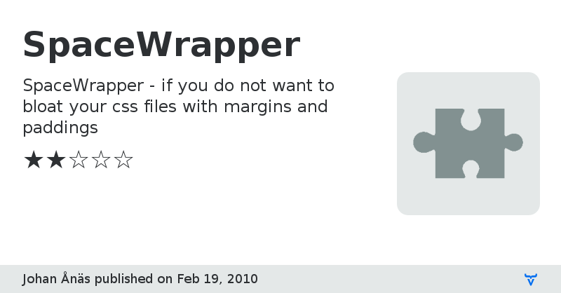 SpaceWrapper - Vaadin Add-on Directory
