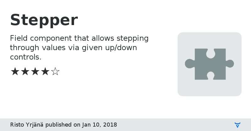 Stepper - Vaadin Add-on Directory