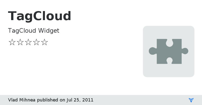 TagCloud - Vaadin Add-on Directory