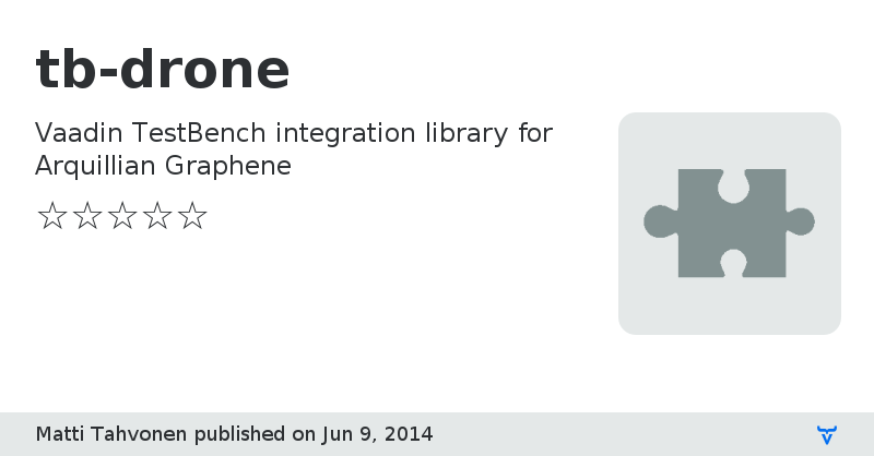 tb-drone - Vaadin Add-on Directory