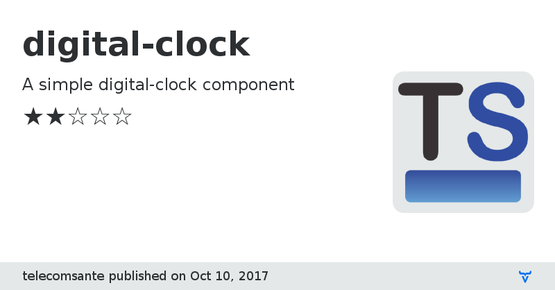 digital-clock - Vaadin Add-on Directory