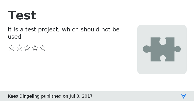 Test - Vaadin Add-on Directory