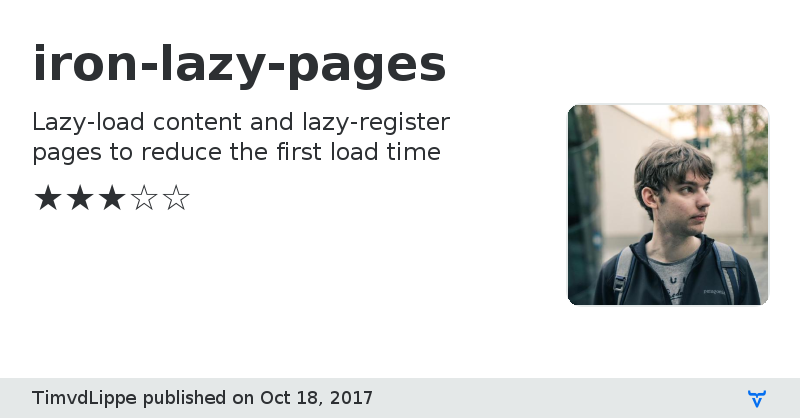 iron-lazy-pages - Vaadin Add-on Directory