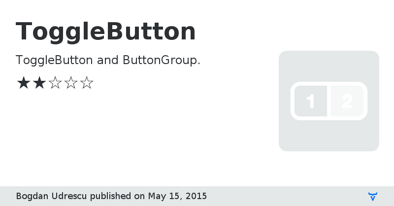 Toggle button