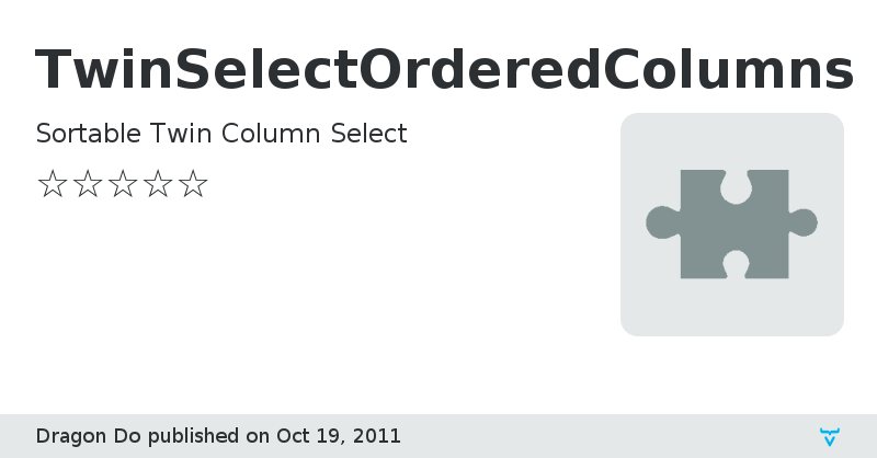 TwinSelectOrderedColumns - Vaadin Add-on Directory