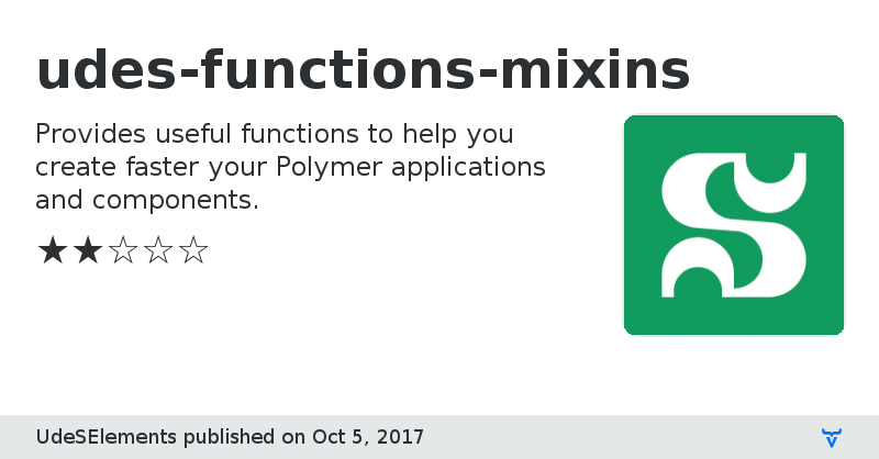 udes-functions-mixins - Vaadin Add-on Directory