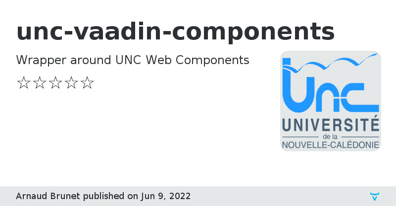 unc-vaadin-components - Vaadin Add-on Directory