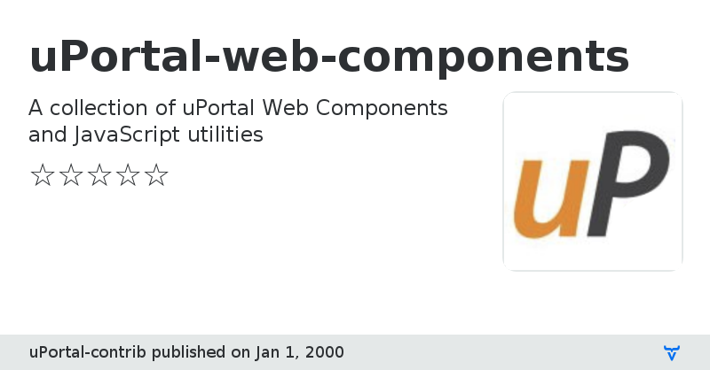 uPortal-web-components - Vaadin Add-on Directory