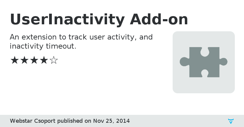 UserInactivity Add-on - Vaadin Add-on Directory