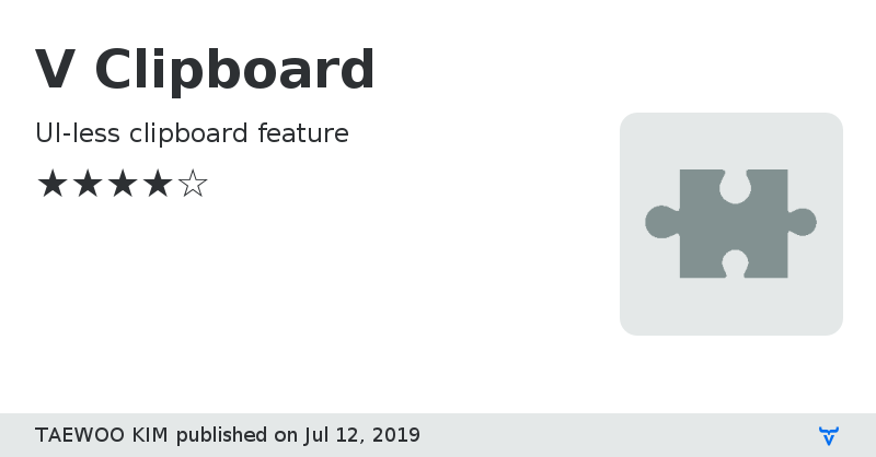 V Clipboard - Vaadin Add-on Directory