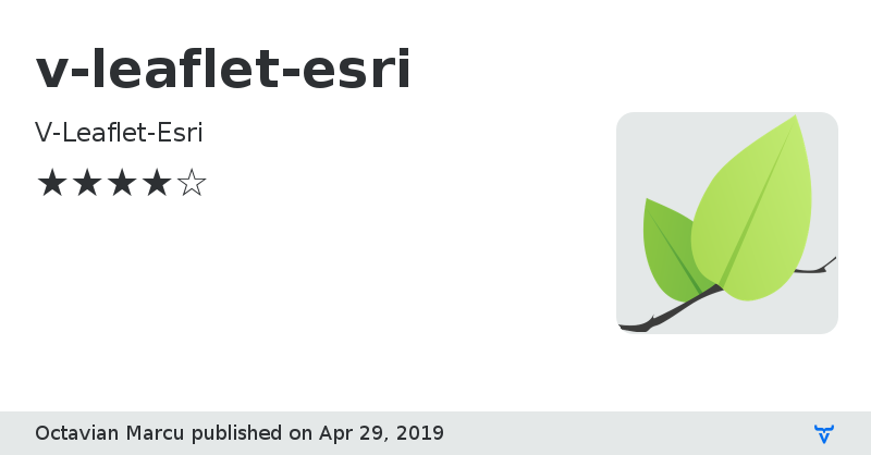 v-leaflet-esri - Vaadin Add-on Directory
