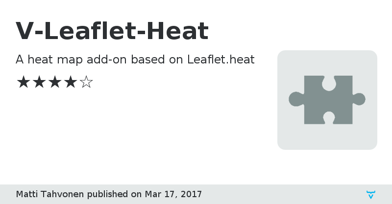 V-Leaflet-Heat - Vaadin Add-on Directory