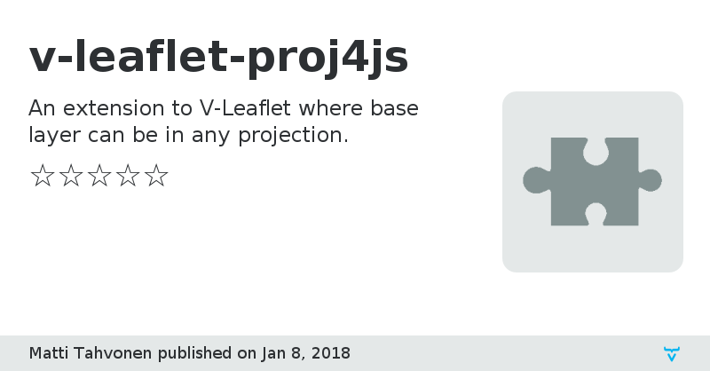 v-leaflet-proj4js - Vaadin Add-on Directory