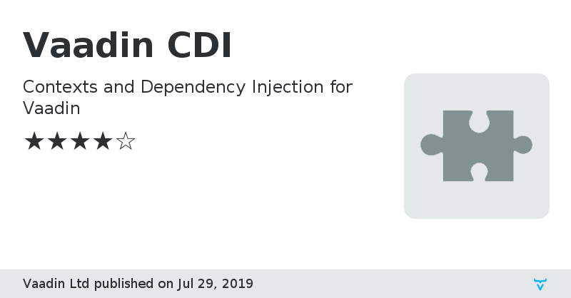 Vaadin CDI - Vaadin Add-on Directory