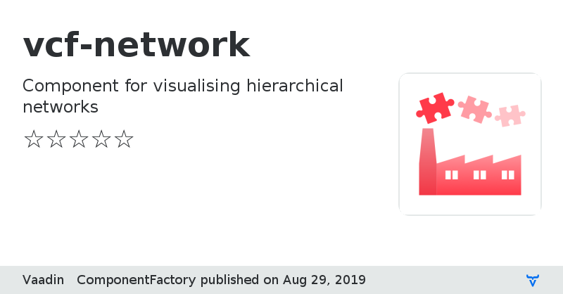 vcf-network - Vaadin Add-on Directory