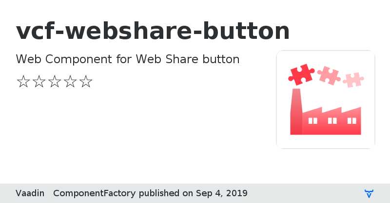 vcf-webshare-button - Vaadin Add-on Directory