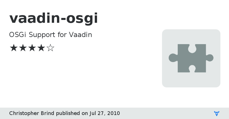 vaadin-osgi - Vaadin Add-on Directory