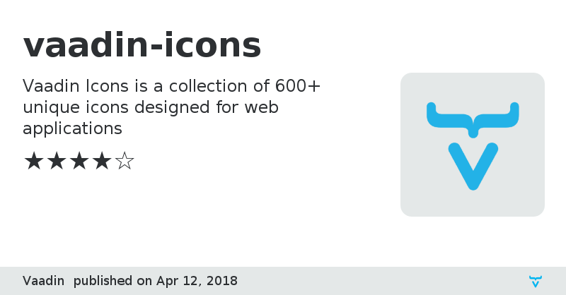 vaadin-icons - Vaadin Add-on Directory