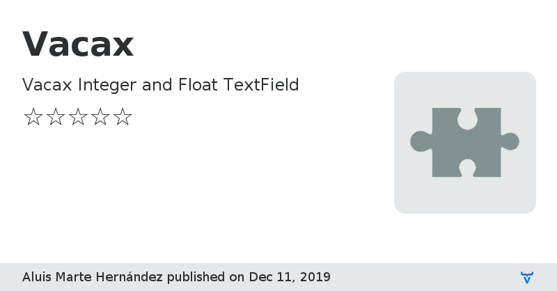 Vacax - Vaadin Add-on Directory