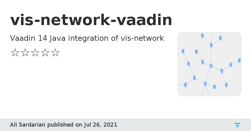 vis-network-vaadin - Vaadin Add-on Directory
