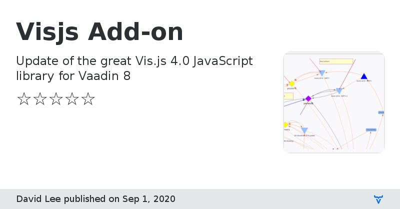 Visjs Add-on - Vaadin Add-on Directory