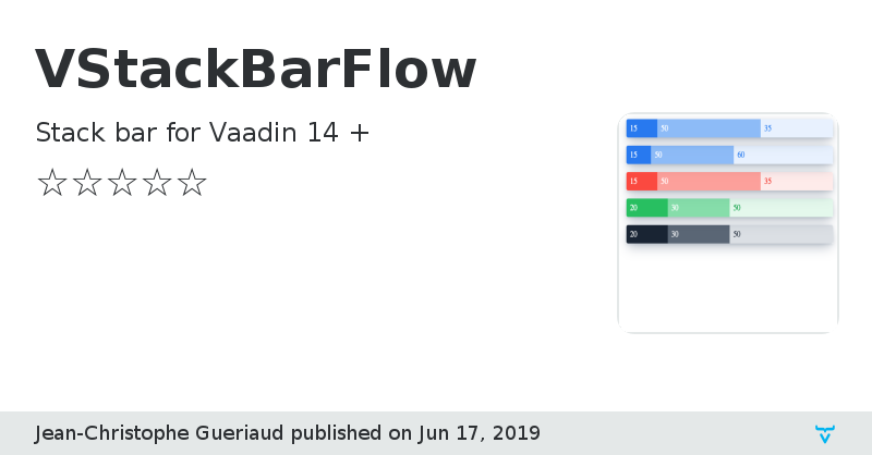VStackBarFlow - Vaadin Add-on Directory