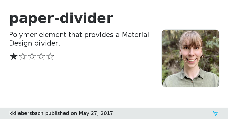 paper-divider - Vaadin Add-on Directory