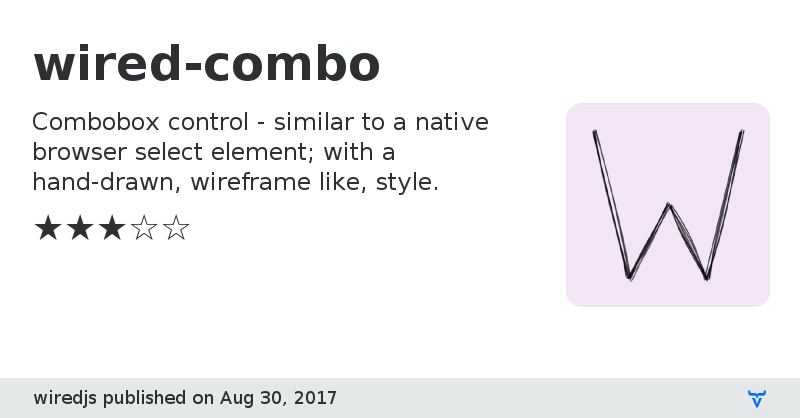 wired-combo - Vaadin Add-on Directory