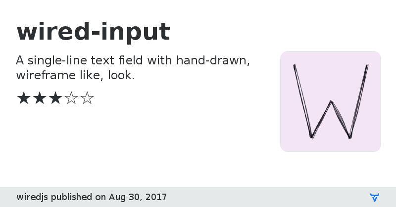 wired-input - Vaadin Add-on Directory