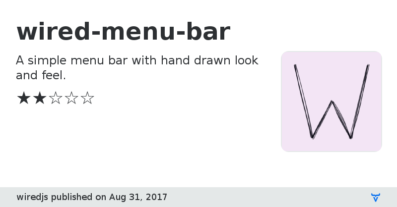 wired-menu-bar - Vaadin Add-on Directory