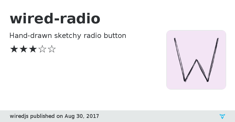 wired-radio - Vaadin Add-on Directory