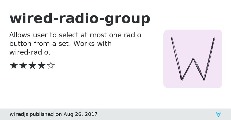 wired-radio-group - Vaadin Add-on Directory