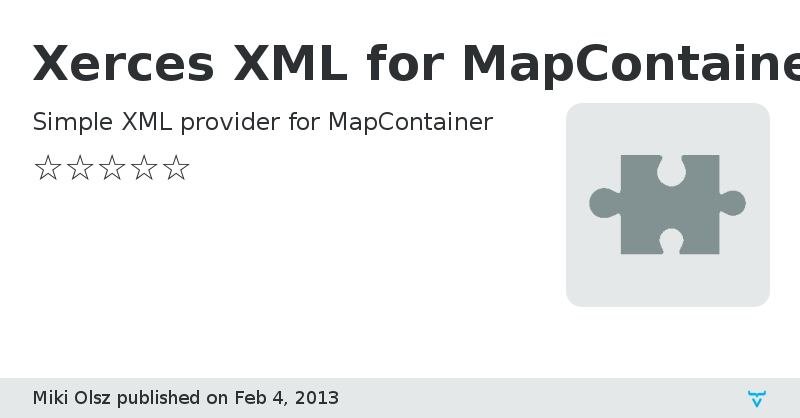Xerces XML for MapContainer - Vaadin Add-on Directory